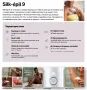 Епилатор Braun Silk-épil 9-030 (Сребрист) – Употребяван (Пълен комплект), снимка 2