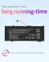Нова L17C4PB0 L17M4PB0 батерия 7.7V 50Wh за Lenovo IdeaPad 530S Yoga 530 лаптоп, снимка 3