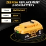 1 бр. 5.0AH литиево-йонна батерия 18V за Dewalt DCB/DCD/DCF/DCG/DCS серия, снимка 2