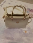 Елегантна дамска бяла чанта с дръжка, снимка 5