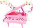 Бебешко многофункционално пиано с микрофон, снимка 1 - Образователни игри - 42419310