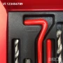 Комплект за възстановяване на резби - 88 части, снимка 3