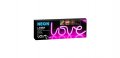 Светещ LED неонов осветител LOVE с USB , снимка 5