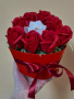 Ароматни сапунени рози в кутия, снимка 1 - Подаръци за жени - 44589588