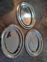 три овални италиански иноксови плата 32/4, снимка 3