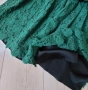 Зелена елегантна рокля Zara, снимка 5