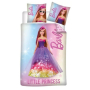 Детски спален комплект Barbie, 2 части, 100% памук, 100x135 см, снимка 1 - Спално бельо - 44550033