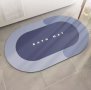 Силно абсорбиращ килим за баня против подхлъзване