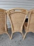 4 броя столове от естествен ратан, снимка 7