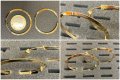 Златни обеци халки кръст ланец пръстен 14 карата 585 златни zlato prasten obeci gold , снимка 11