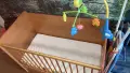 Детско легло люлка 2 в 1 + матрак, снимка 7