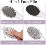 Нова Пила за крака твърда кожа 4 в 1 пемза шкурка 2 вида пили мазоли, снимка 2