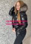 Дамско черно зимно яке Karl Lagerfeld  код IM-112, снимка 1 - Якета - 42299848