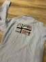 Мъжка памучна риза дълъг ръкав Napapijri Flag slim fit Long sleeve shirt , XXL размер, снимка 8