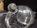кристална бонбониера купа с капак , снимка 10