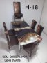Турски трапезни маси с 6 стола подходящи за всеки дом НОВА Цена 399.лв , снимка 4