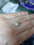 Спешно Уникален Топ 6,7 карата Фенси Златно G-H диамант мойсанит diamond Moissanite, снимка 5