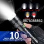 ПРОМО!Мощен лед фенер 900000 лумен POLICE,USB,акумулаторен,зуум,водоустойчив, снимка 3