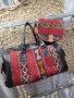 бродиран  голям сак+ чанта ЕСТЕСТВЕНА КОЖА , снимка 9