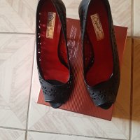 Дамски официални обувки от естествена кожа, снимка 4 - Дамски обувки на ток - 42236487
