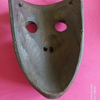 африканска дървена маска , снимка 4 - Статуетки - 41408402