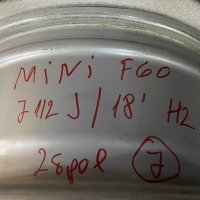 Джанти алуминиеви джанта 7,5Jx18” за Мини Mini Cooper , снимка 7 - Гуми и джанти - 40329210