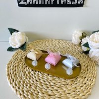 Диамантени сапунчета с аромат на мента , снимка 2 - Подаръци за сватба - 41126186