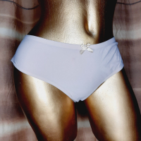 OYSHO L Микрофибърни бикини с дантела , снимка 5 - Бельо - 36155104