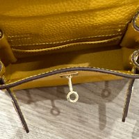 Hermès mini Kelly чанта бижу, снимка 11 - Чанти - 41450351
