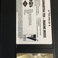 Samatha Fox VHS Видео Касета HiFi Stereo, снимка 4 - Други музикални жанрове - 41764940