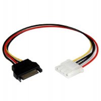 Кабел SATA Power M / Molex 4pin (F) - 0.15m, снимка 1 - Кабели и адаптери - 35897697