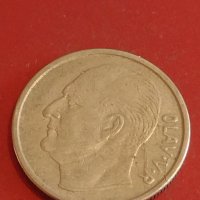 Две монети 1 франк 1923г. Белгия / 1 крона 1965г. Норвегия за КОЛЕКЦИОНЕРИ 26304, снимка 8 - Нумизматика и бонистика - 44350774