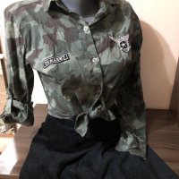 Сет риза и пола/милитъри , снимка 2 - Комплекти - 39489546
