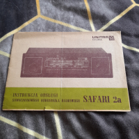 Инструкция за експлоатация радио Unitra Safari, снимка 1 - Други ценни предмети - 36408990