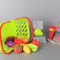 ✨Детски комплект кошница с плодове и зеленчуци за рязане, снимка 3 - Други - 41803632