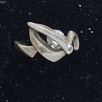 Сребърен пръстен с камък Г485 , снимка 2 - Пръстени - 44697457