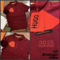Hugo Boss мъжка тениска с яка 13 цвята , снимка 12 - Тениски - 35740872