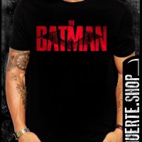 Тениска с щампа THE BATMAN 2022 LOGO, снимка 1 - Тениски - 36333750