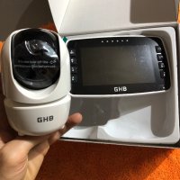  Видео бебефон SM43A 4,3-инчова видеокамера с ротация на 350°, снимка 6 - Бебефони - 42386669
