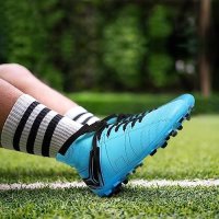 Нови Високи футболни обувки бутонки Мъжки Подарък, снимка 2 - Футбол - 41756279