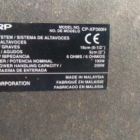 Тонколони Sharp CP-XP300H, снимка 3 - Тонколони - 41851614