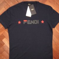  FENDI мъжка тениска нова с етикет - размер M,L,XL,XXL, снимка 3 - Тениски - 35024634