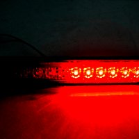 1 бр. блиц мигащи габарити ЛЕД LED Пътна помощ червена светлина 12-24V, снимка 5 - Аксесоари и консумативи - 42490329