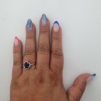 Дамски сребърни пръстени, снимка 5 - Пръстени - 41368326