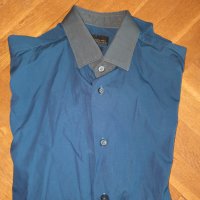 Мъжка риза - ZARA SLIM FIT S, снимка 1 - Ризи - 27735131