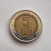 Монети. Африка. Кения.  5, 10, 20 шилинга. 2010 година., снимка 6 - Нумизматика и бонистика - 39920667