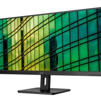 Mонитор 34" AOC Q34E2A (2560x1080) WLED 1000:1 HDMI DP Flicker-Free и Low Blue Mode, снимка 1 - Монитори - 41633959