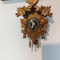 Стар механичен стенен часовник, снимка 1 - Антикварни и старинни предмети - 41815180