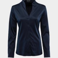 Лукс черна скъпа риза/блуза VAN LAACK, снимка 10 - Ризи - 40687388