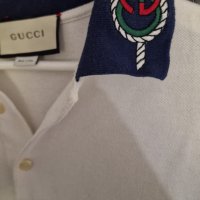 Оригинална поло тениска Gucci, снимка 2 - Тениски - 41422588